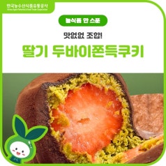 맛없없 조합! 딸기 두바이쫀득쿠키🍓 바로가기