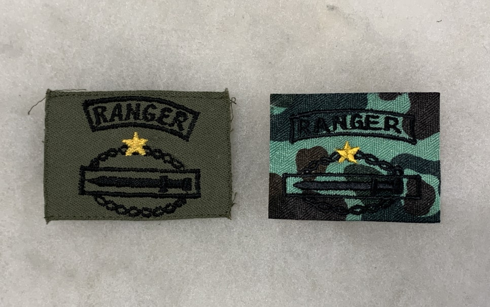 월남전 실물 ROK 포제 장교용 RANGER(유격) 휘장 3종 : 네이버 블로그