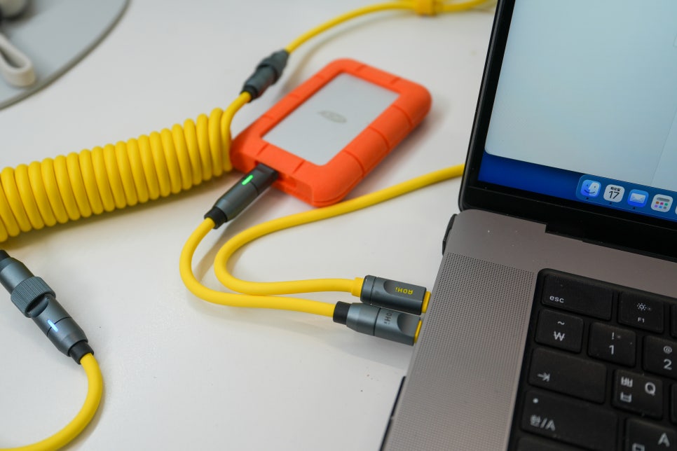 AOHi 퓨처 프로 크리에이티브  240W USB4 C타입 충전 케이블  40Gbps 8K 지원[내돈내산] 이미지 13