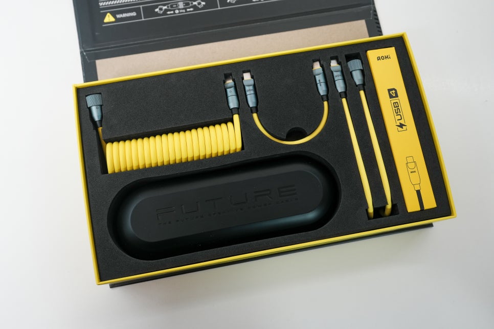 AOHi 퓨처 프로 크리에이티브  240W USB4 C타입 충전 케이블  40Gbps 8K 지원[내돈내산] 이미지 5