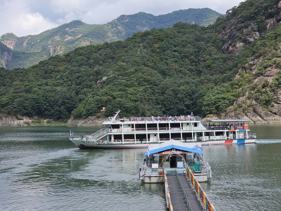 충주호크루즈 장회나루 이미지