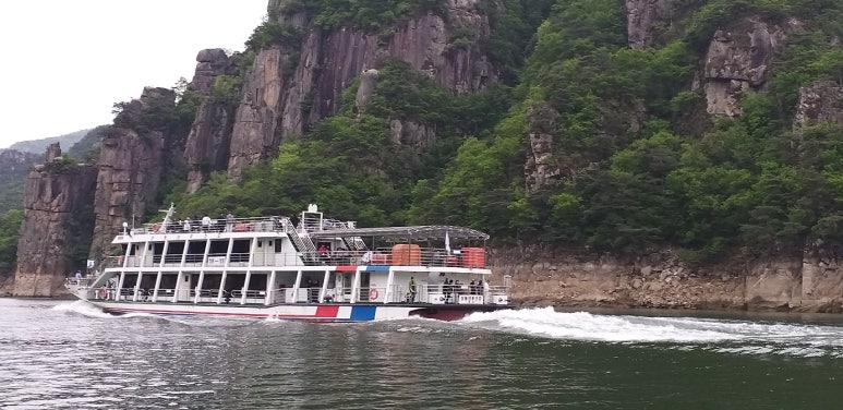 충주호크루즈 장회나루 이미지