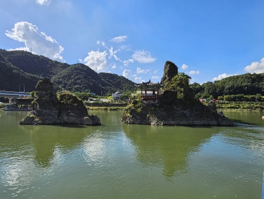단양 도담삼봉유람선