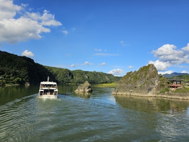 단양 도담삼봉유람선 이미지