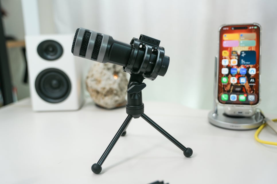 마타 스튜디오 C10 USB 콘덴서 마이크 추천 '맥북프로 받아쓰기 + AI 연동 업무환경' 이미지 7