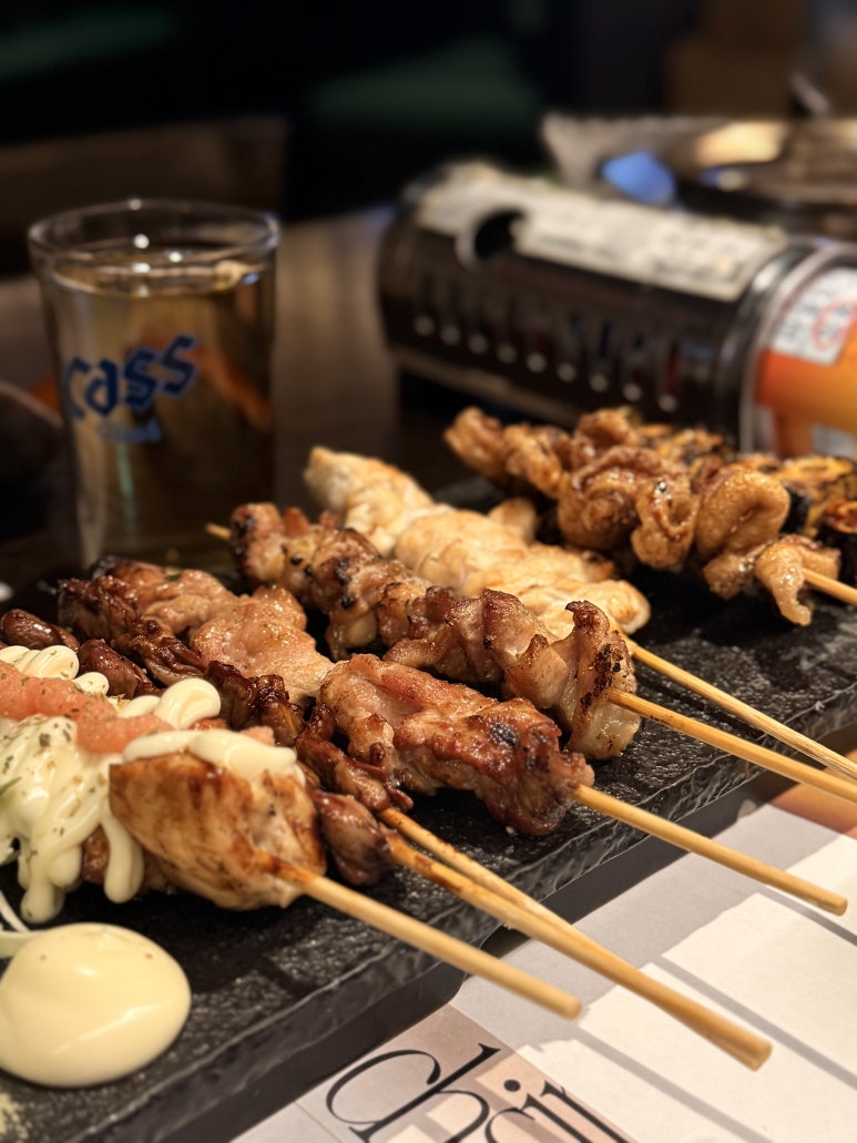 [ 파주_야당 ] 야키토리잔잔 파주야당점, 분위기 좋은 파주 야당 술집 꼬치오마카세 맛집 : 네이버 블로그