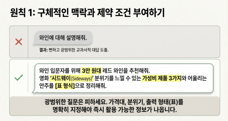 구체적 맥락 부여