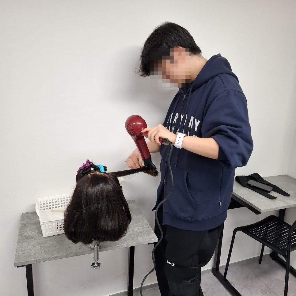 수강생 연습 모습