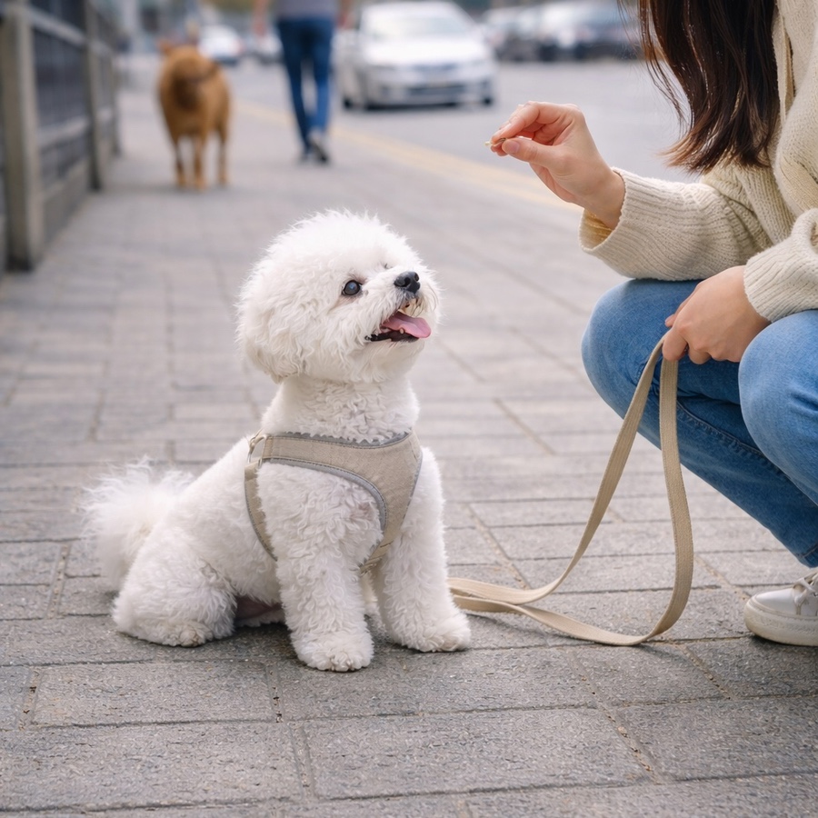 청주 강아지 방문훈련: 산책 짖음·입질 행동 개선 — 사진 2