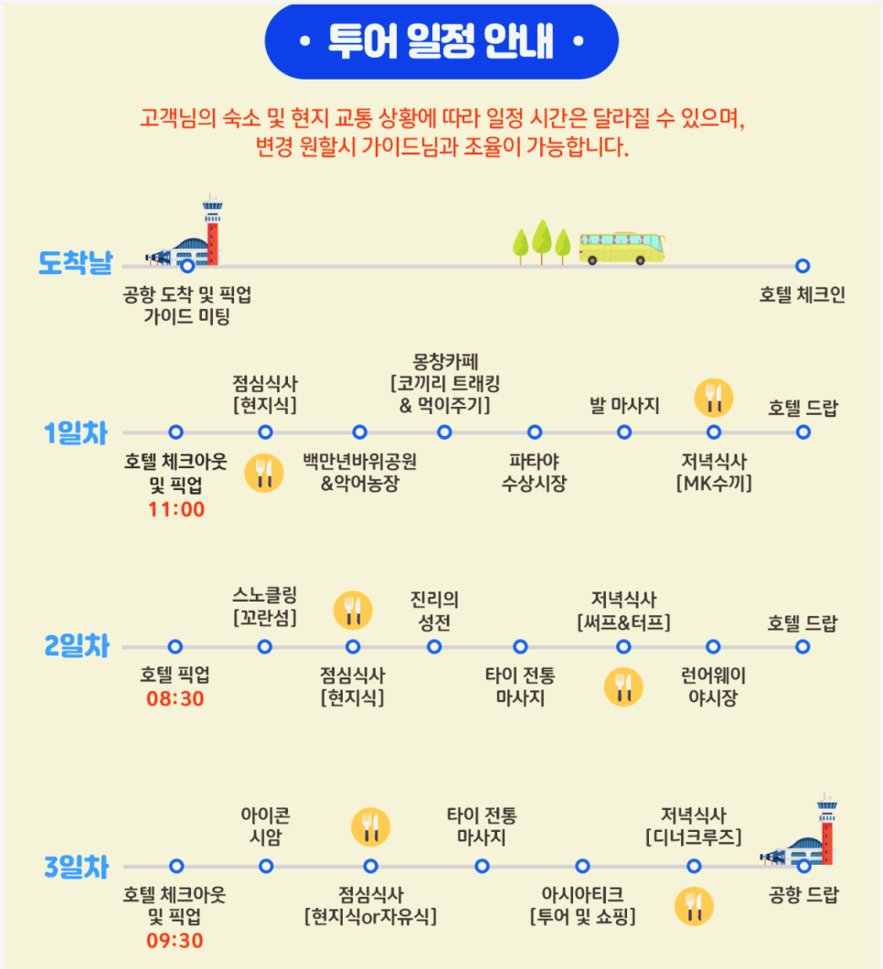 방콕 3박 5일 가족여행: 단독 패키지로 즐기는 파타야 힐링 코스 — 사진 6