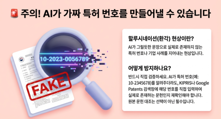 할루시네이션 주의