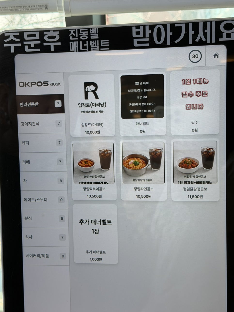 수원 애견카페 런앤모어, 천연잔디 운동장 후기 — 사진 9