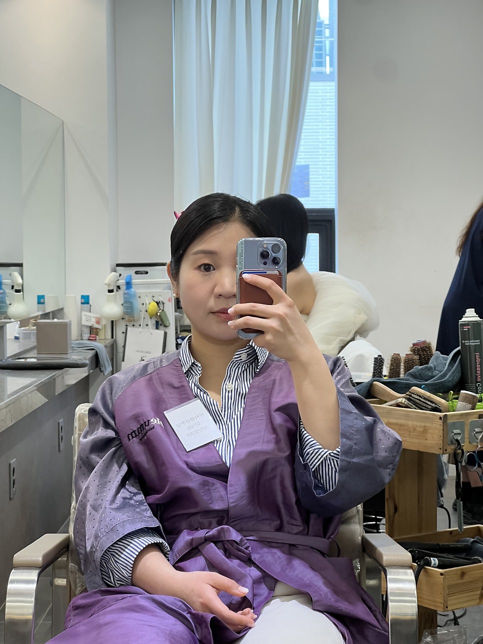 본식 헤어 메이크업 후기: 혜움 샵 옥T·보라T 지정 후기 — 사진 3