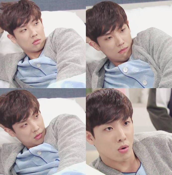 아까는 그냥 밥 먹었다면서요