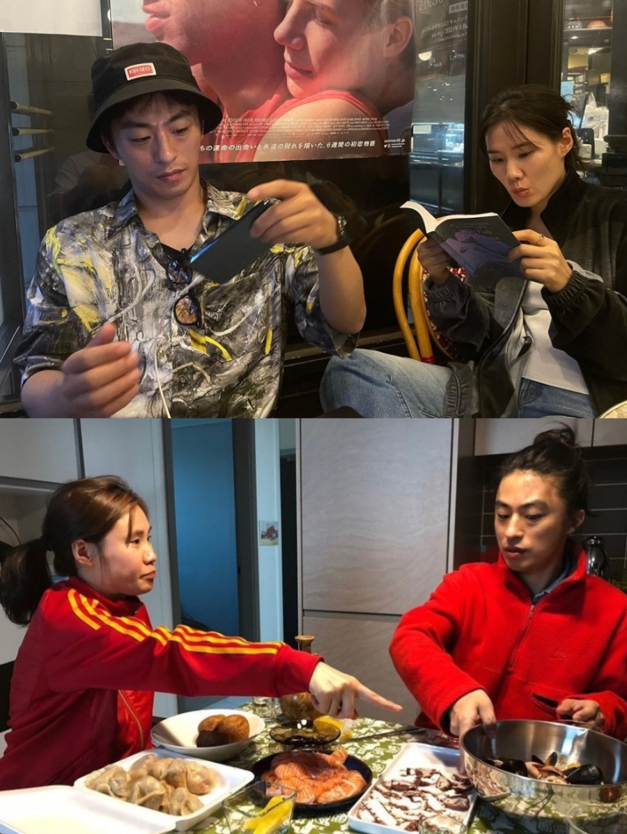 연애하면서 영화도 계속 같이 만들었다 두 사람의 관계가 더 특별하게 느껴지는 건