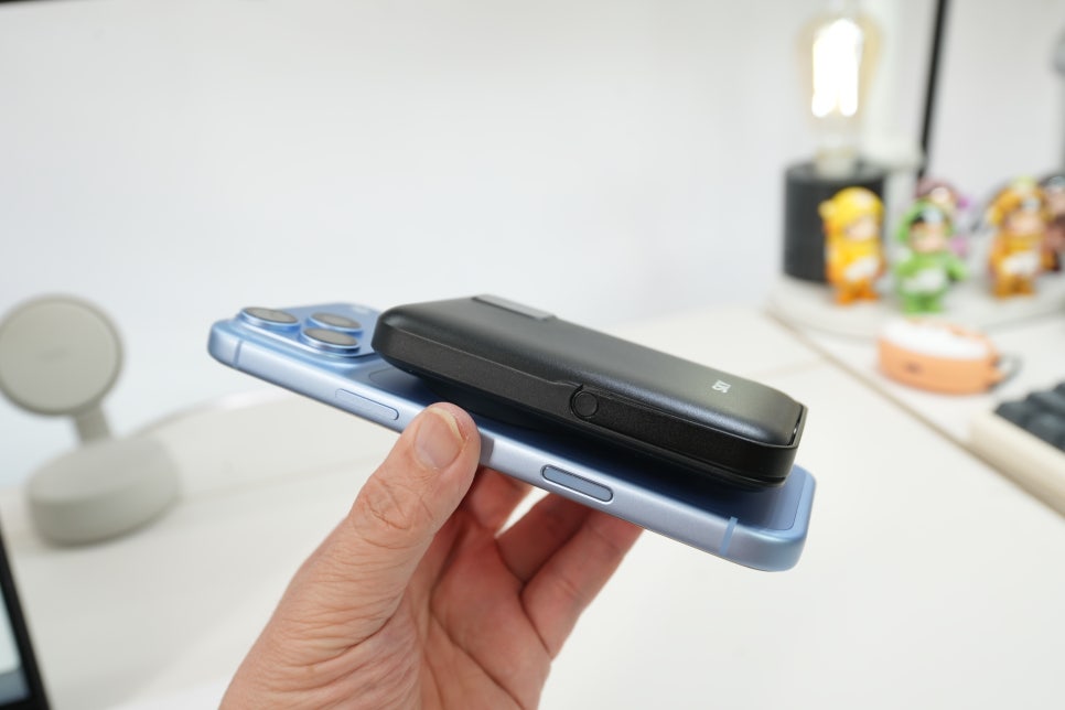 스카이 반고체 보조배터리, 아이폰에 붙여 쓰는 필 솔리드 10000mAh