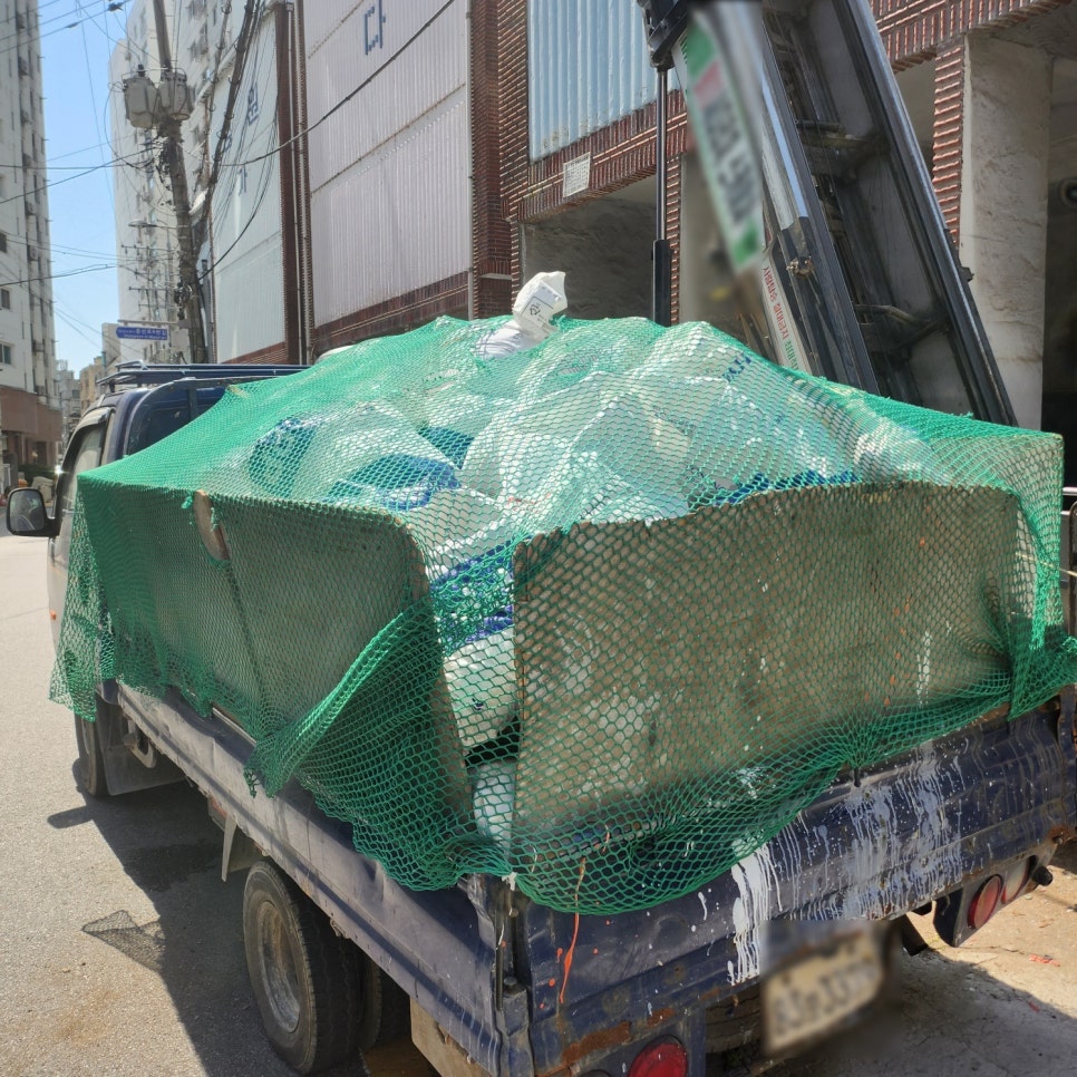 부평 폐기물 처리 작업 사례, 부평동 철거 뒤 혼합폐기물 반출