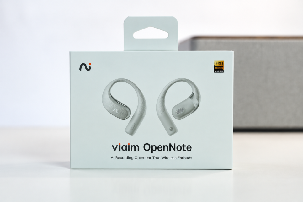 오픈형이어폰 viaim OpenNote, 음악도 만족스러운 AI 이어폰