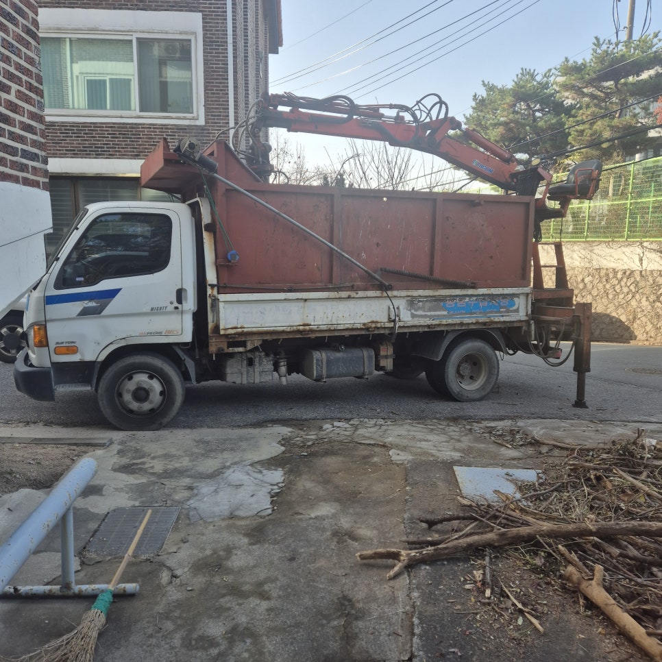검단 폐기물 처리 작업 사례, 스티로폼 혼합폐기물 반출 전 살펴본 점