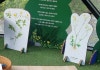 Two illustration stands and a panel with a question about whether weeds are useless