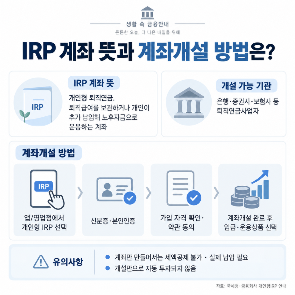 연금에서 확인해야 할 내용은?