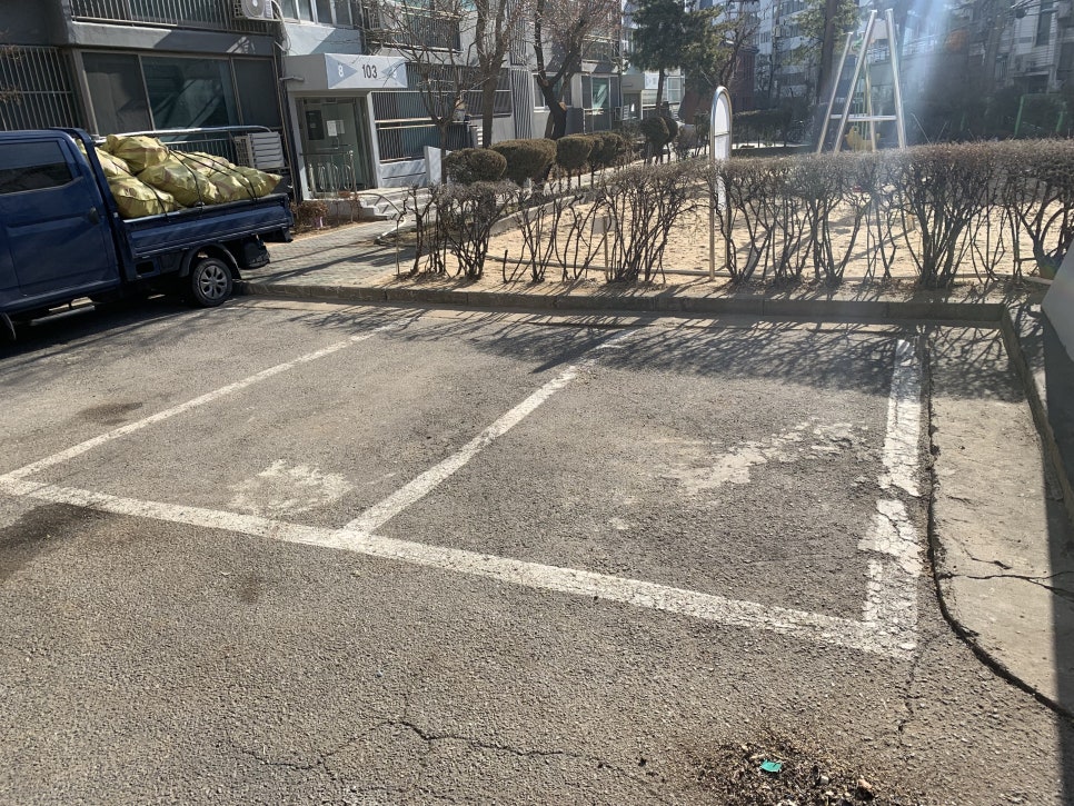 광명 폐기물 처리 작업 사례, 철산동 아파트 마대 폐기물 1톤·2.5톤 차량 배차