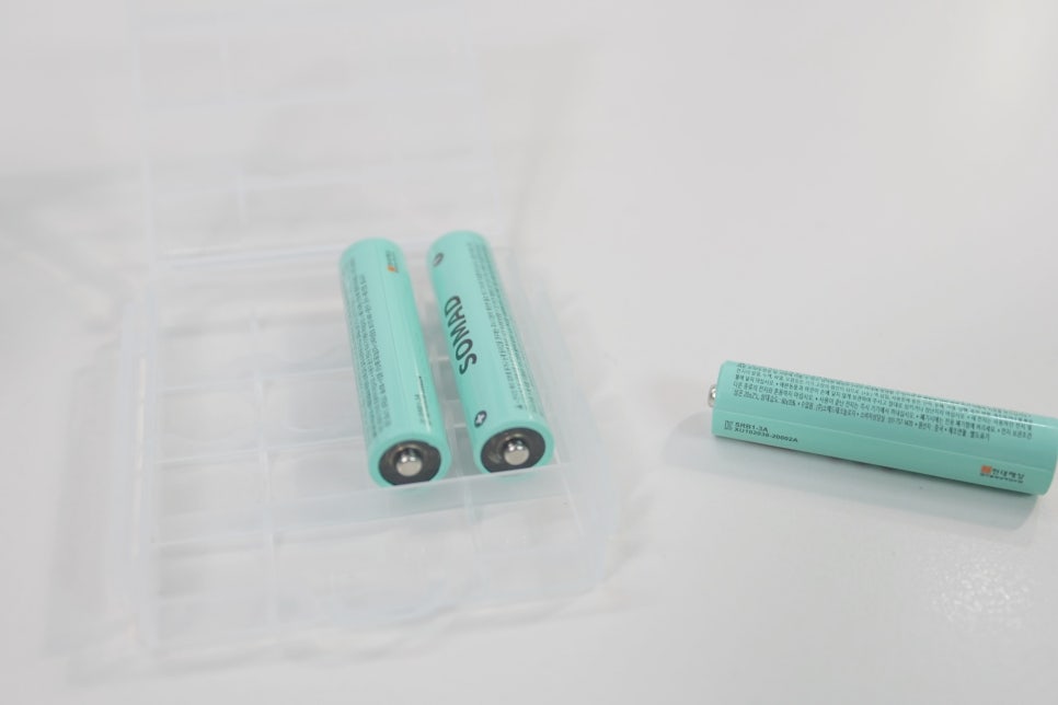 소매드 에코충전지 AAA, 소니 카메라 플래시 때문에 써본 USB 충전식건전지