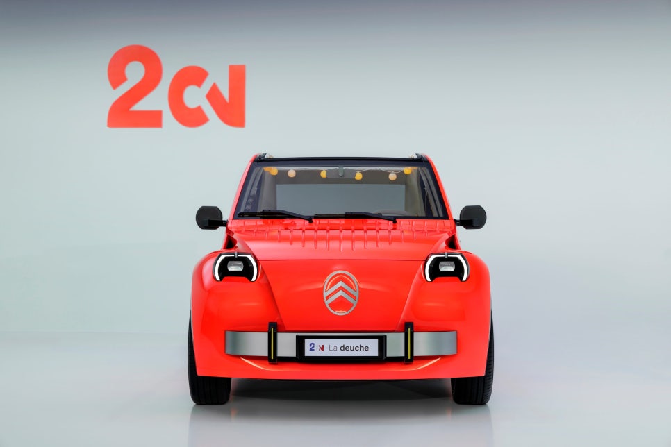 작고 귀여운 전기차가 돌아온다? 시트로엥 2CV 콘셉트 공개
