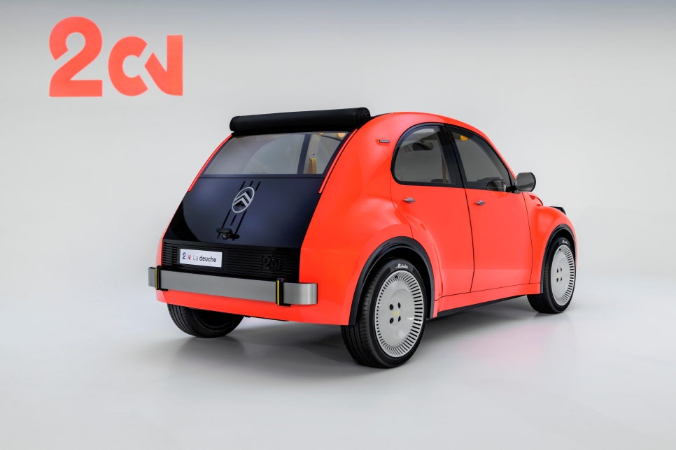 작고 귀여운 전기차가 돌아온다? 시트로엥 2CV 콘셉트 공개