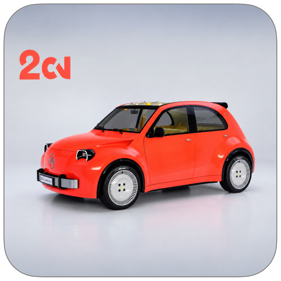작고 귀여운 전기차가 돌아온다? 시트로엥 2CV 콘셉트 공개