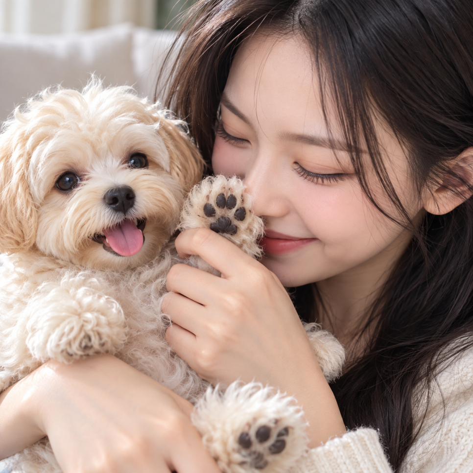 Post 005 말티푸 Q&A 95 | 말티푸 발바닥에서는 왜 고소한 꼬순내가 날까요? 강아지 발냄새의 비밀 : 네이버 블로그