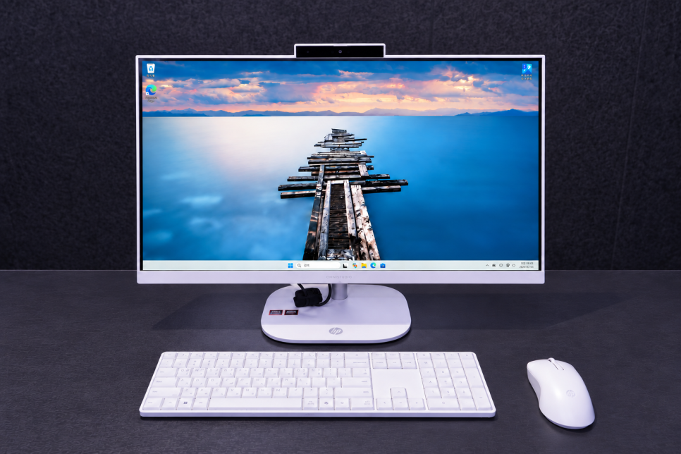 HP 옴니스튜디오 24-cv0003KL, 24인치 모니터 일체형컴퓨터로 책상을 간결하게