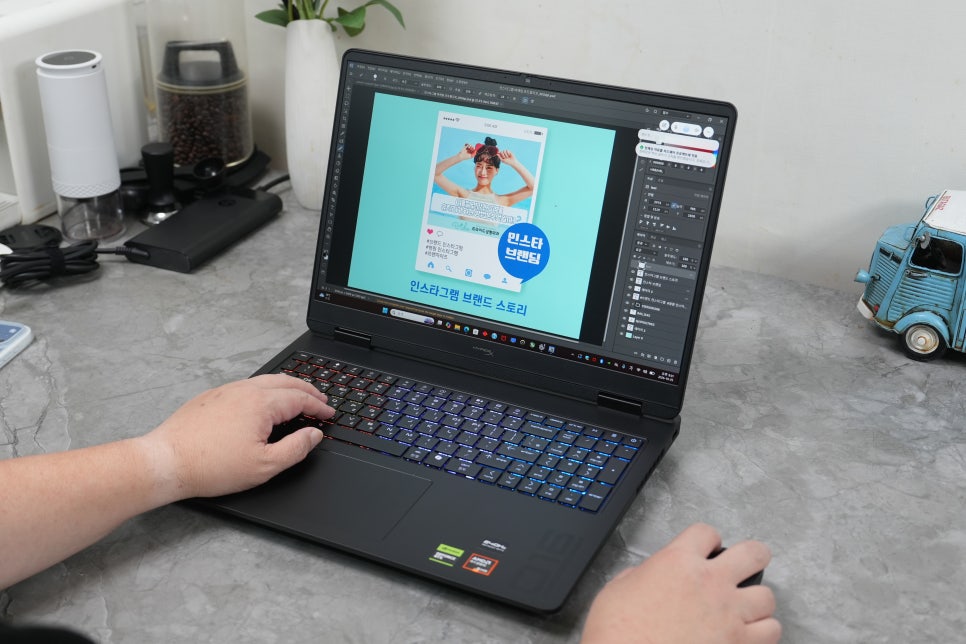게이밍 노트북 추천, HP 하이퍼엑스 오멘 16-ap1041AX RTX 5060과 240Hz 화면