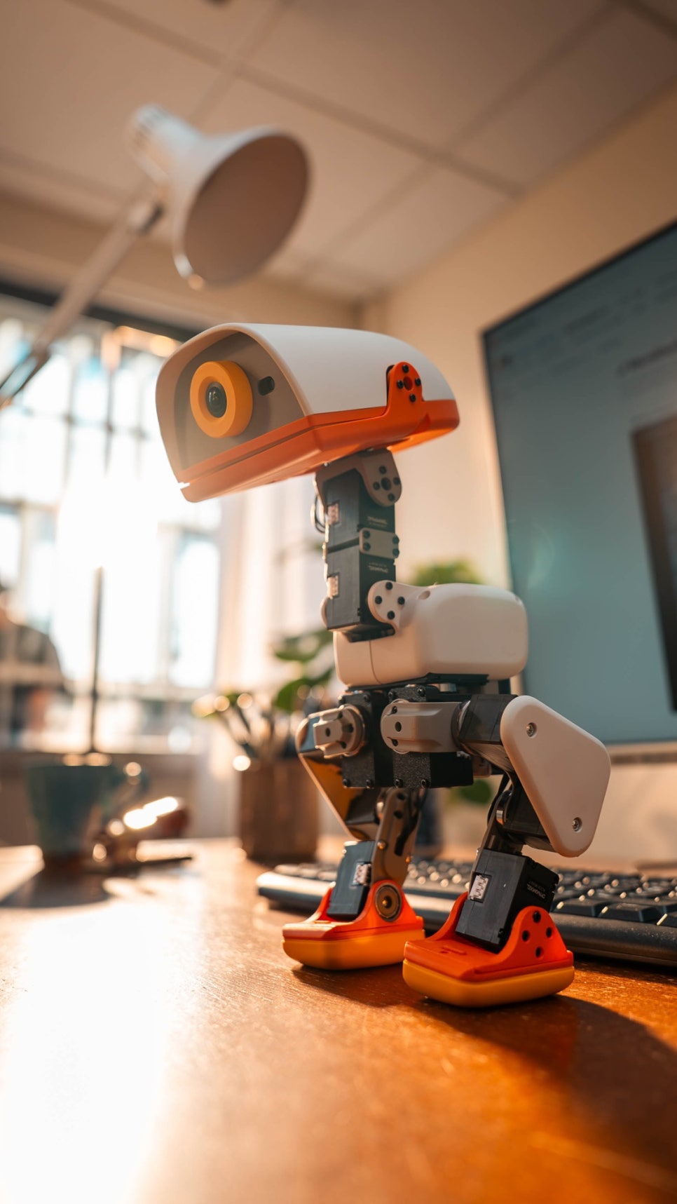 마이크로덕 Microduck, 엔비디아 키노트에 등장한 작은 AI 로봇의 정체는