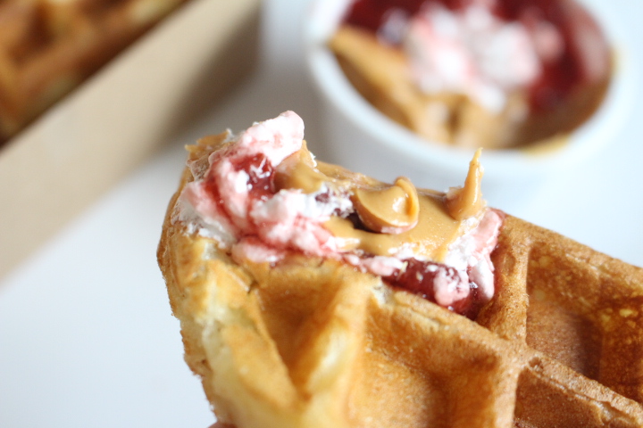컴포즈 PB&J 와플 스키피 땅콩버터가 들어간 맛없없 조합 : 네이버 블로그