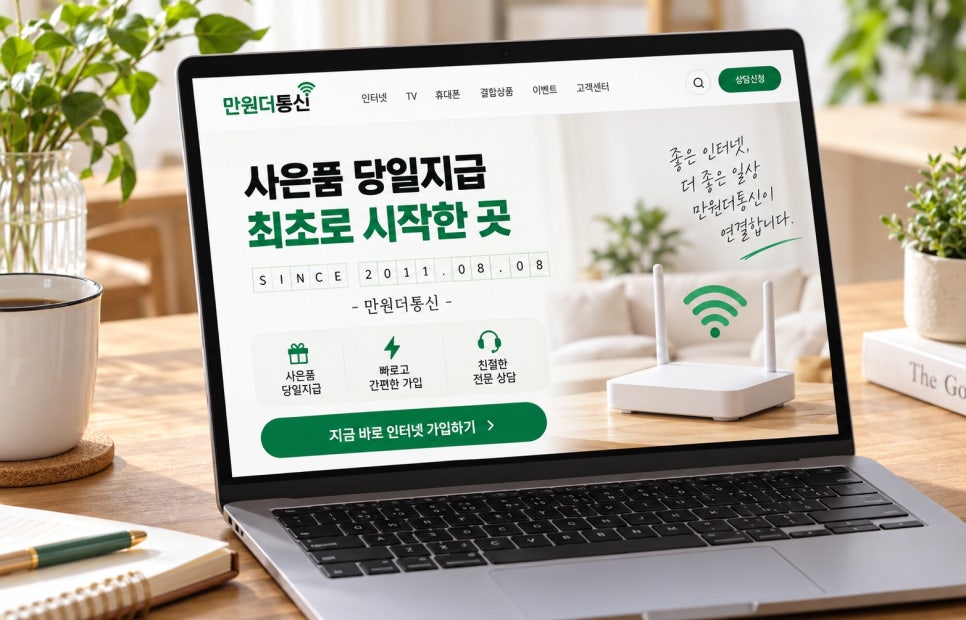 인터넷비교사이트 가입 KT SK LG, 사은품많이주는곳 비교할 때 살펴볼 점