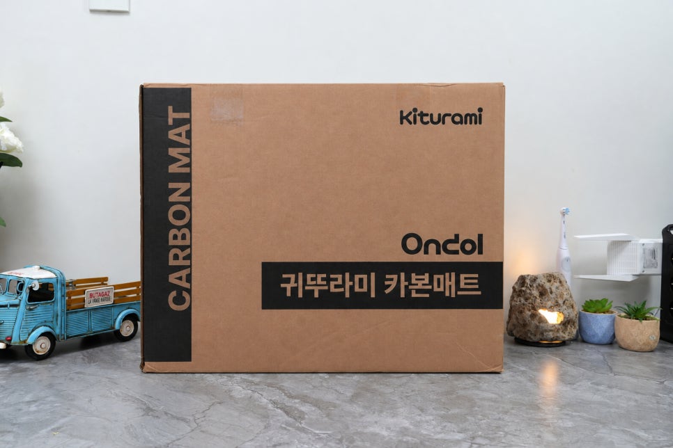 귀뚜라미 카본매트 AI 온돌 KMF-22, 침대에 깔고 리모컨부터 써보니