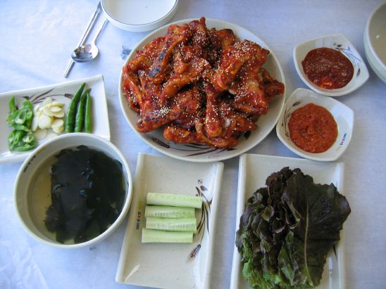 빨간족발 이미지