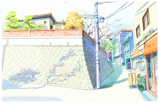 골목길(딱) 이미지