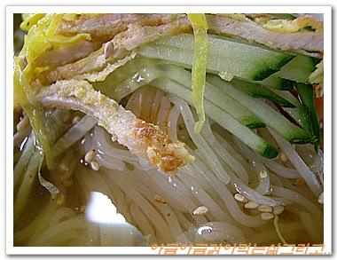 진주밀면 이미지