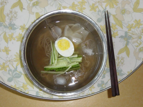 왕세수대야냉면 이미지