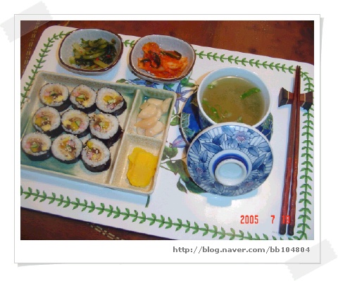 쌍둥이꼬마김밥 이미지
