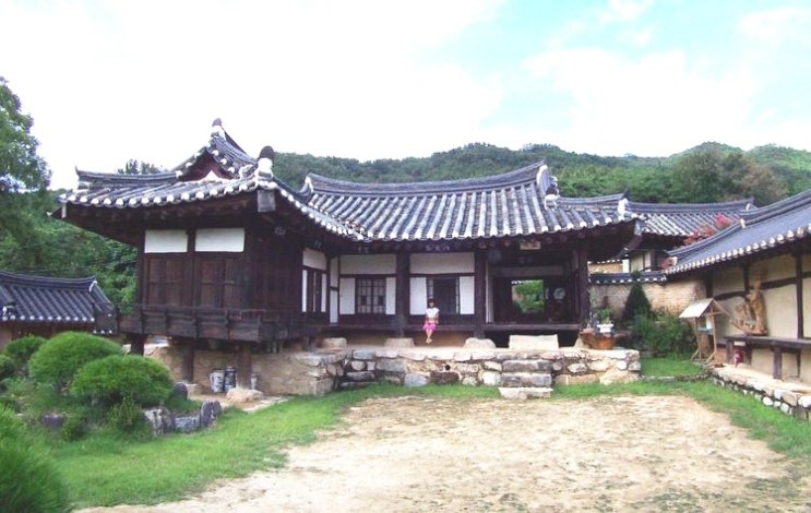 한국의 가옥구조: 사랑채, 행랑채, 안채 : 네이버 블로그