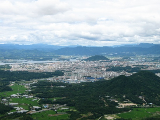춘천시 전경 이미지