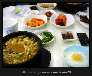 전주콩나물국밥 이미지