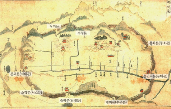 사대문 이미지