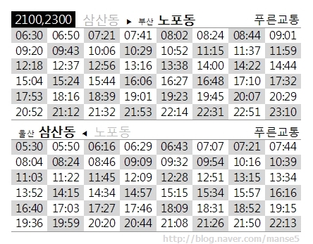 부산버스공동환승터미널 이미지
