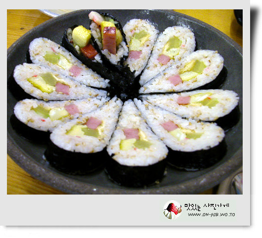 오늘은 김밥 이미지