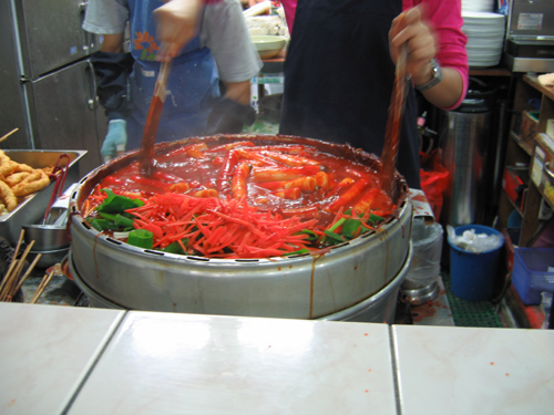 빨간떡볶이 이미지