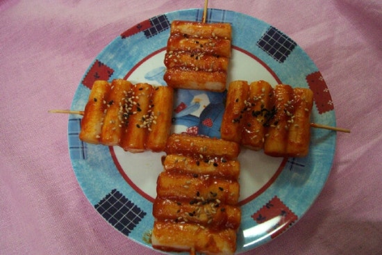 꼬치떡볶이 이미지